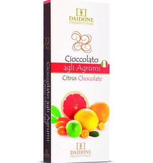 Sicilian Citrus Chocolate in bar 100 gr 