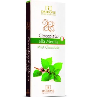 Mint Sicilian Chocolate in bar 100 gr
