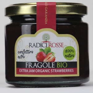Organic Strawberry Extra Jam 
