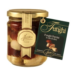 Whole Porcini Mushrooms Red Head in olive oil 180 gr