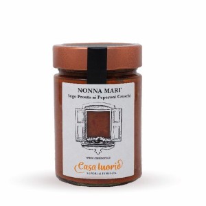 Nonna Marì ready made sauce with sun-dried sweet cruschi peppers 314 ml