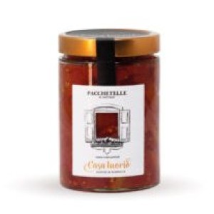 Pizzutello" Tomatoes variety fillets, handcut. In brine 580 gr