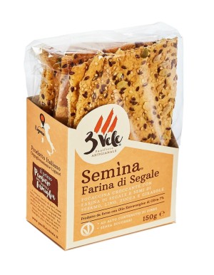 Focaccina with Rye Flour Semolina gr 150