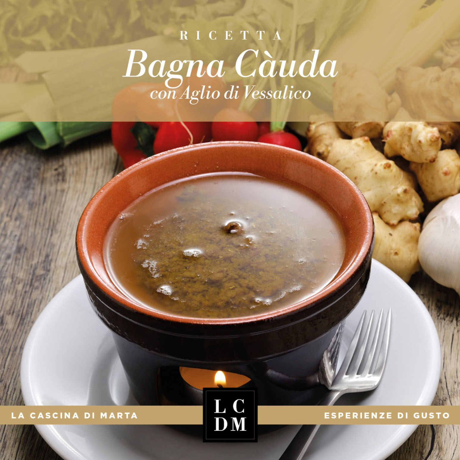 Bagna Càuda with Vessalico garlic
