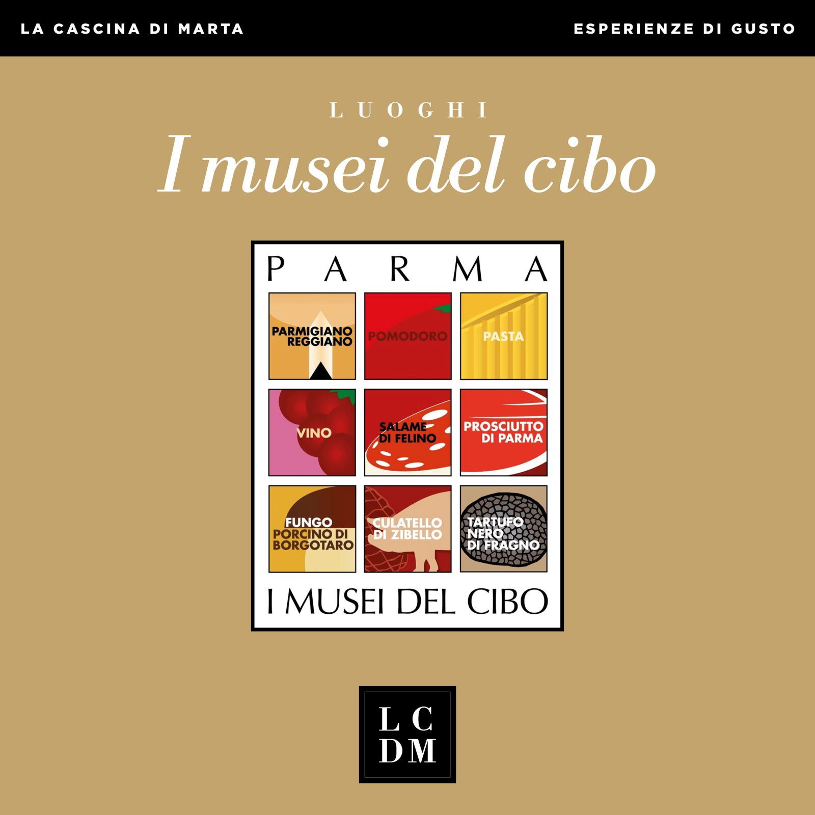 La rete museale dei Musei del Cibo di Parma